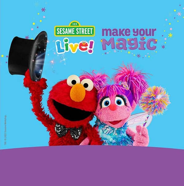 Sesame street live show in 2023 and 2022