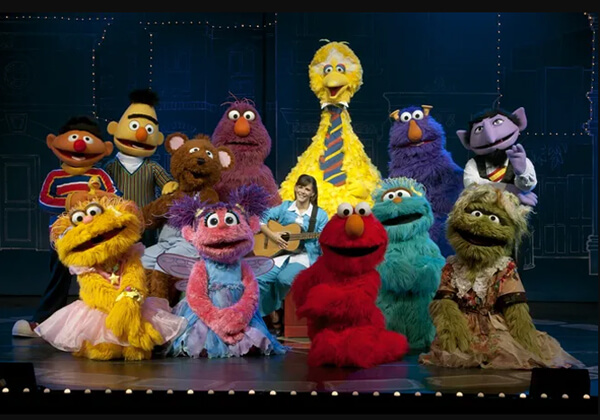 Sesame street live show in 2023 and 2022