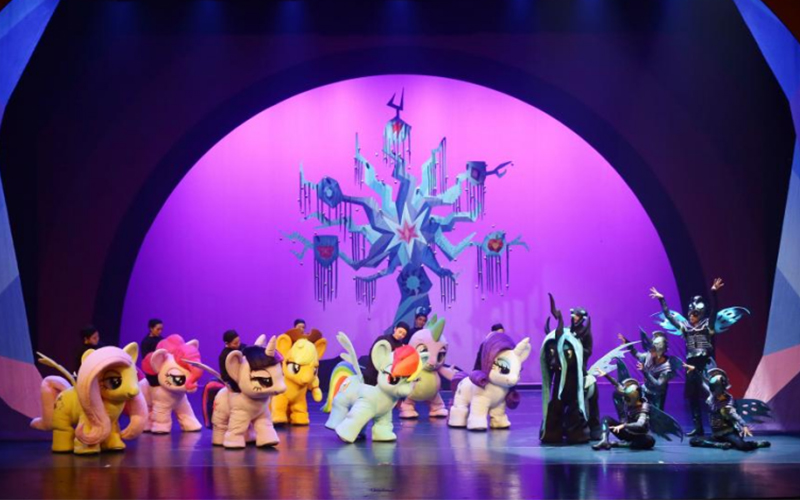 My ltttle pony show childrens theater shows 